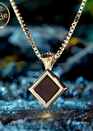 Women's Minimalist Jewelry Dainty Pendant With Biblical Text Insert My Nano Jewelry