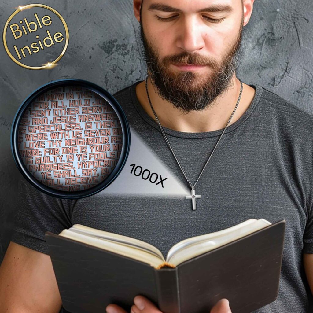 Jewelry in the Bible Tree of Life Pendant With Complete New Testament Inside My Nano Jewelry